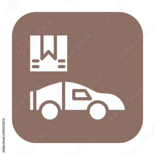 Curbside Pickup Vector Icon