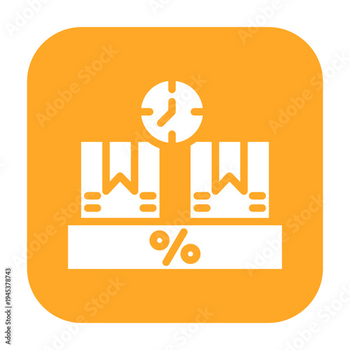 Limited Stock Vector Icon