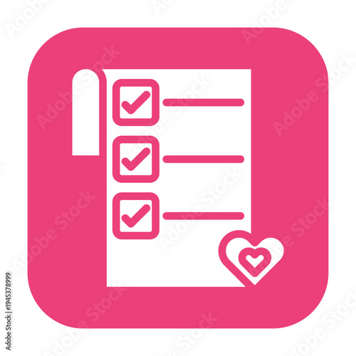 Wishlist Vector Icon