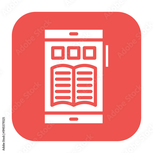 Learning App Vector Icon