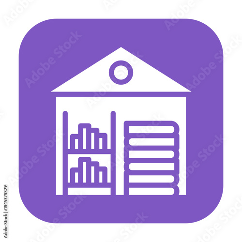 Library Vector Icon