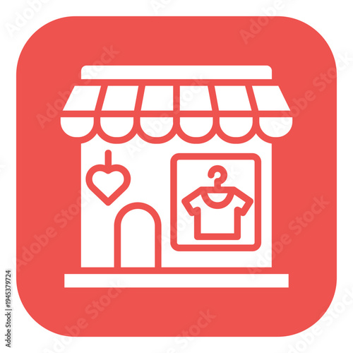 Souvenir Shop Vector Icon