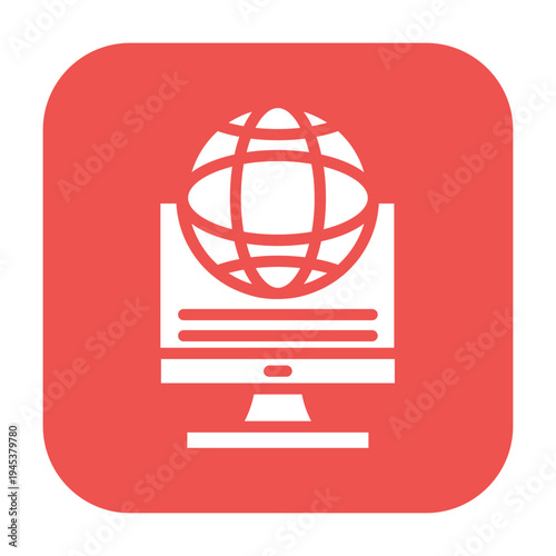 Content Delivery Network Vector Icon