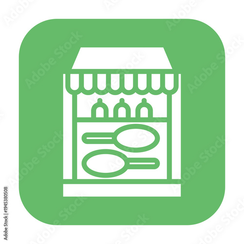 Food Court Vector Icon