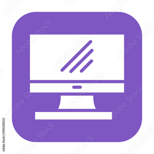 LED Display Vector Icon