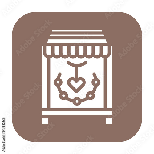 Jewelry Store Vector Icon
