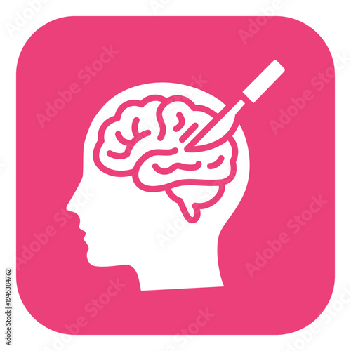 Brain Surgery Vector Icon