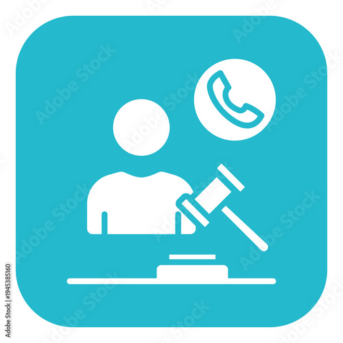 Absentee Bid Vector Icon