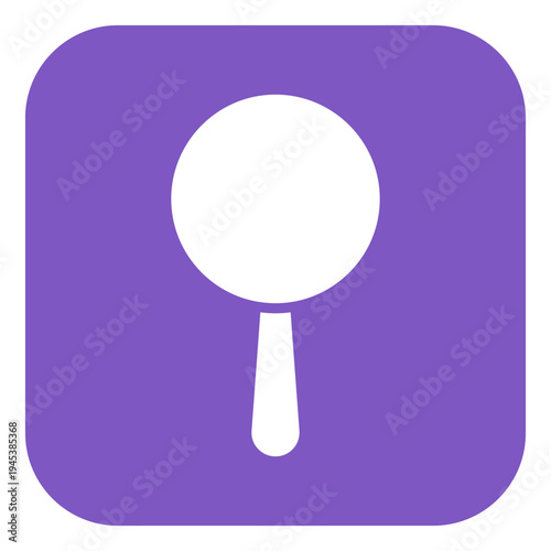 Bidding Paddle Vector Icon