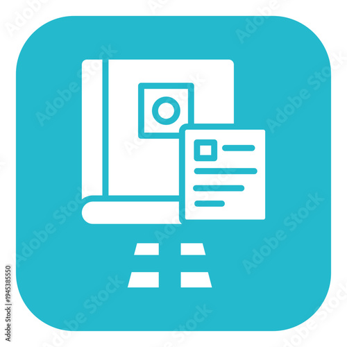 Cataloguing Vector Icon