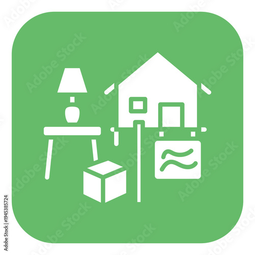 Estate Sale Vector Icon