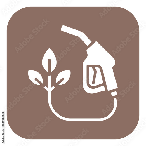 Eco Fuel Vector Icon