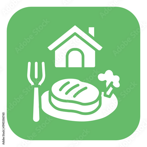 Homemade Food Vector Icon