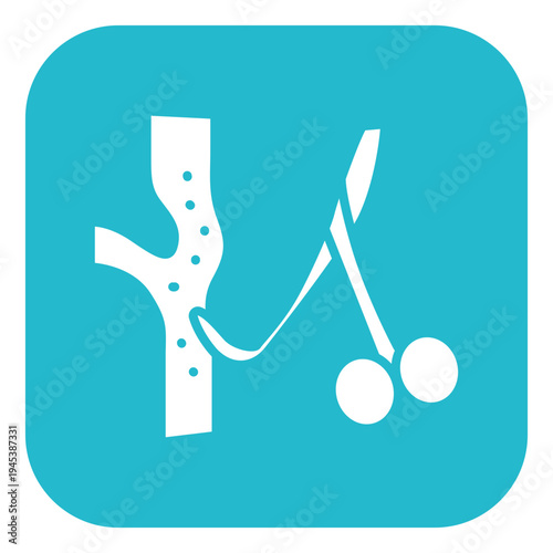 Vascular Surgery Vector Icon