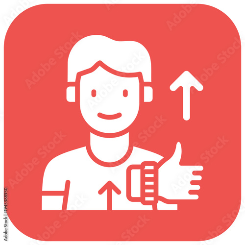 Self Worth Vector Icon