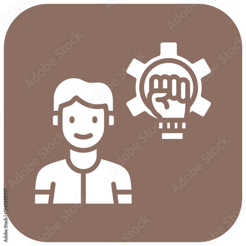 Self Motivation Vector Icon