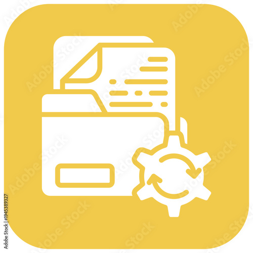 Process Documentation Vector Icon