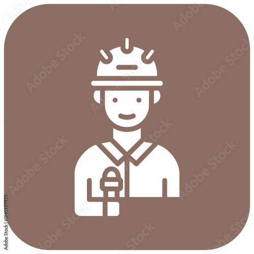 Correspondent Vector Icon