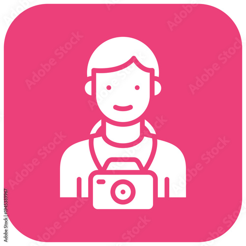 Photographer Vector Icon