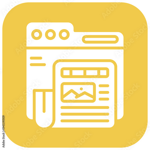 Headline Vector Icon