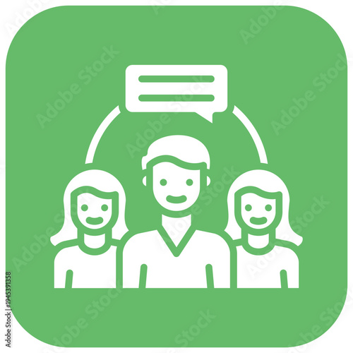 Socializing Vector Icon