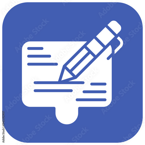 Write To Us Vector Icon