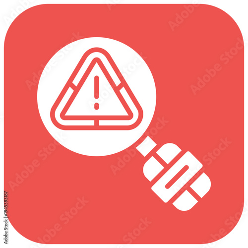 Risk Identification Vector Icon