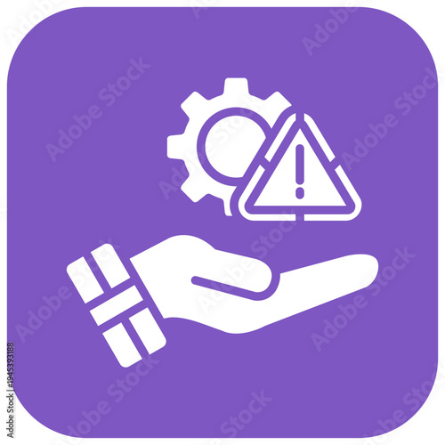 Risk Control Vector Icon