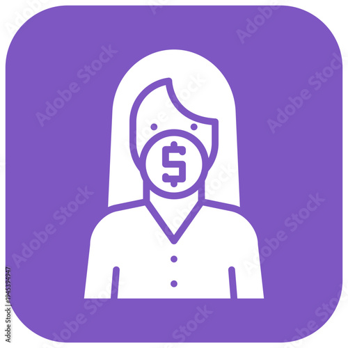 Hush Money Vector Icon