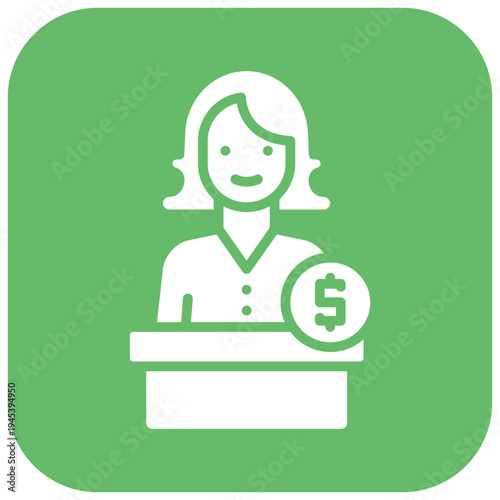 Bribed Judge Vector Icon