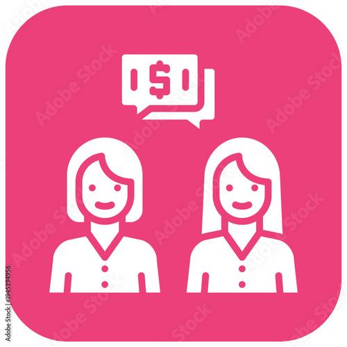 Backroom Bargain Vector Icon