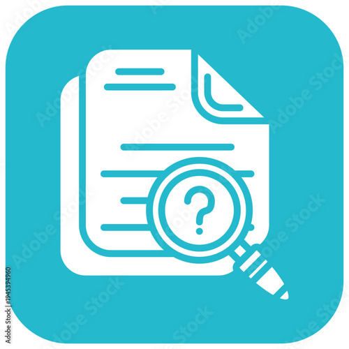 Fake Evidence Vector Icon