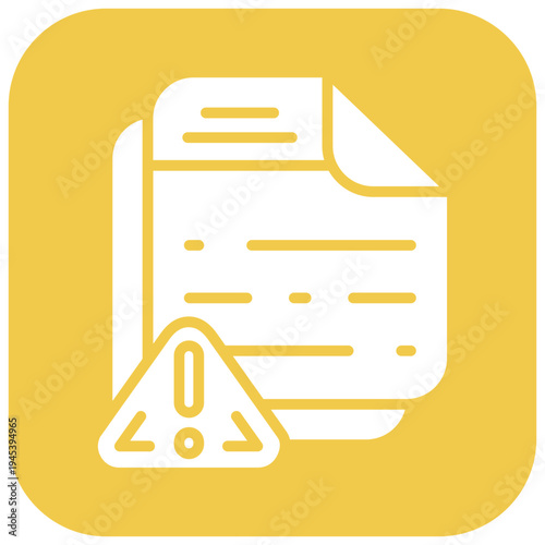 Corrupted File Vector Icon