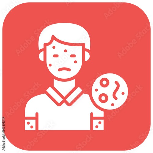Infected Person Vector Icon