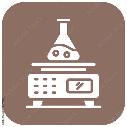 Lab Shaker Vector Icon