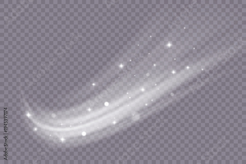 Stream of fresh wind png. Imitation of the exit of cold air from the air conditioner.