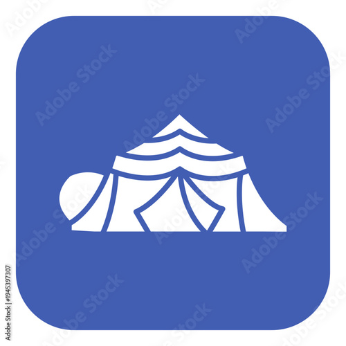 Bedouin Tent Vector Icon