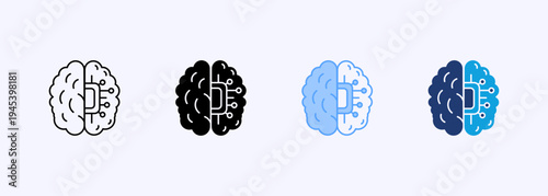 Cortex Icon Set Multistyle Various Collection Element For Design