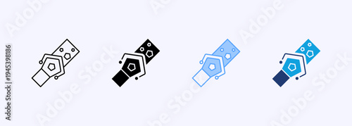 Synapses Icon Set Multistyle Various Collection Element For Design