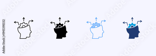 Decision Making Icon Set Multistyle Various Collection Element For Design