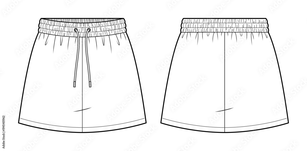 Foto A-Line Mini Skirt
