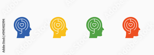 Emotion Icon Set Color Multiple Style Collection Element For Design