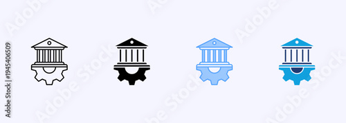 Governance Icon Set Multistyle Various Collection Element For Design
