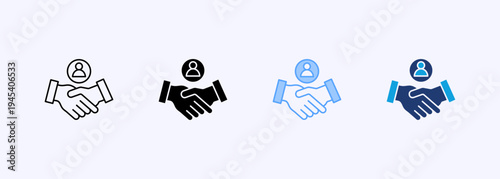 Accountability Icon Set Multistyle Various Collection Element For Design