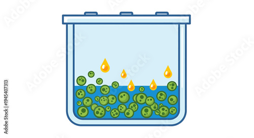 Glass jar filled with coins and savings. Vector Illustrations. EPS Editable