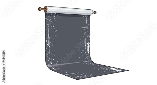 Dark Gray Backdrop on Roller