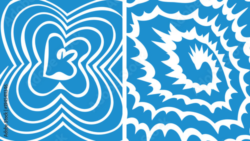 Line19Milk Splash Vector Pattern. Abstract Water Wave Texture. Liquid Melting Drop Shapes. Seamless Milk Backgrounds