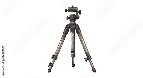 Professional Camera Tripod with Adjustable Legs and Head