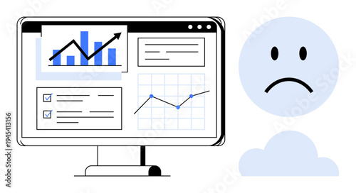 Tableau sur toile Data analysis