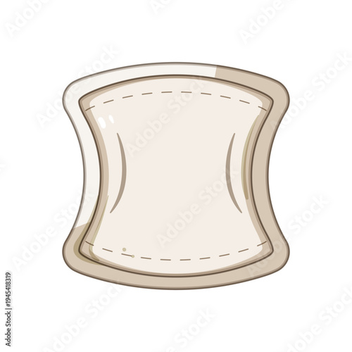 Soft, absorbent nursing breast pad for postpartum care, disposable cotton like comfort to prevent leakage, maintain hygiene and protect mother's skin during breastfeeding sessions